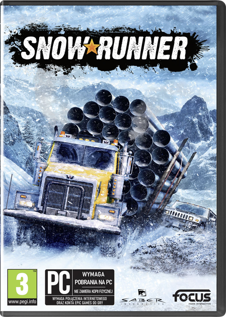 Gra PC SnowRunner (Klucz elektroniczny) (3512899122703) - obraz 1