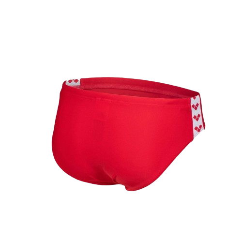 Мужские плавки для плавания в бассейне Arena icons swim briefs solid (005049-450) 75 красный - изображение 4