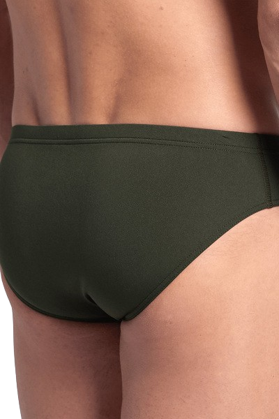 Мужские плавки для плавания в бассейне Arena Team Swim Briefs Solid (004773-850) хаки 75 - изображение 14