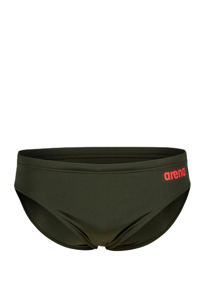 Мужские плавки для плавания в бассейне Arena Team Swim Briefs Solid (004773-850) хаки 75 - изображение 15