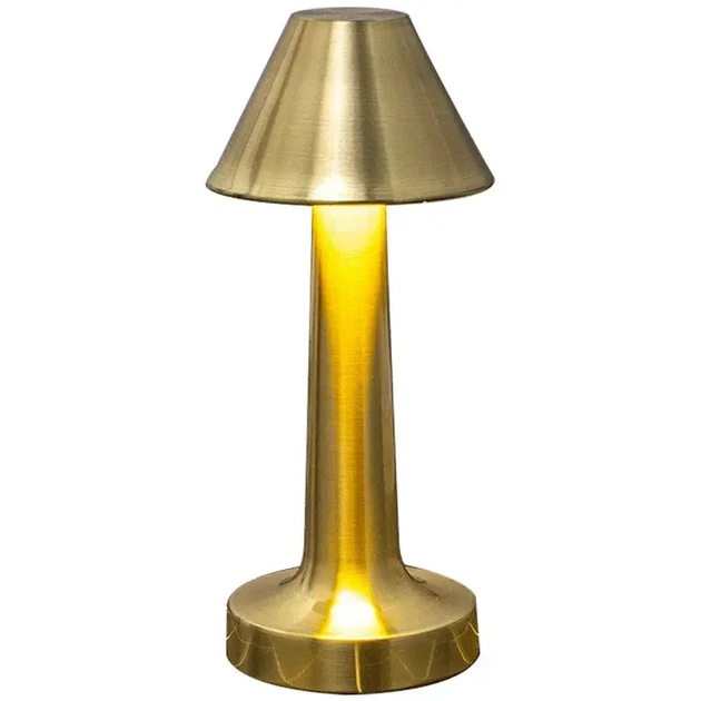 Настольная лампа металлическая с аккумулятором Table Lamp Настольная сенсорная LED лампа - изображение 2