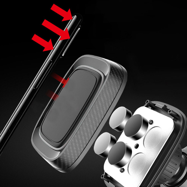 Uchwyt samochodowy do telefonu ColorWay Air Vent-2 Grey (CW-CHM05-GR) - obraz 6