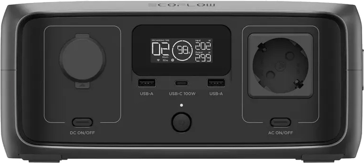 Зарядна станція EcoFlow RIVER 3 UPS / 300 Вт / 245 Вт⋅год / LiFePO4 (EFRIVER3-UPS-EU-CBox) - зображення 2