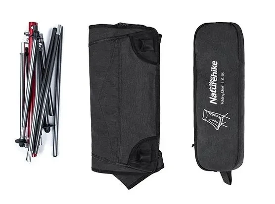 Кресло складное Naturehike Stellaluna L04 moon chair Black L CNK2450JJ015 - изображение 3