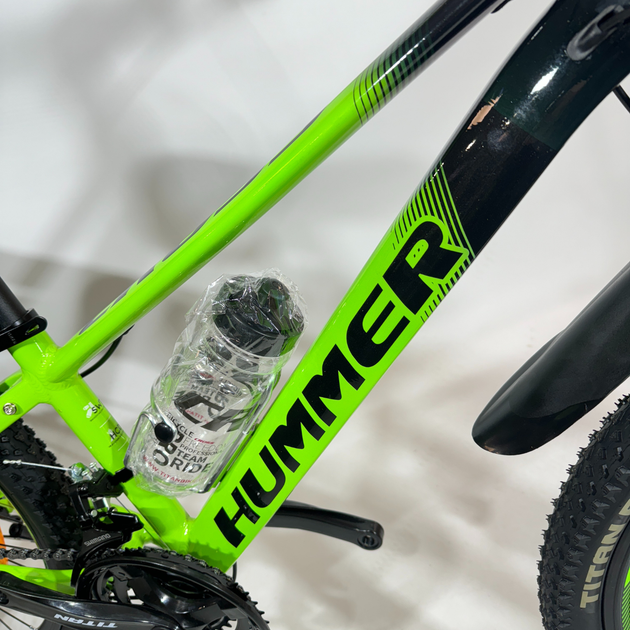 Велосипед Cross 26" Hummer 2024 рама-13" Зелений - зображення 4