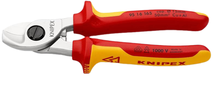 Nożyczki do cięcia kabli Knipex (95 16 165) - obraz 1