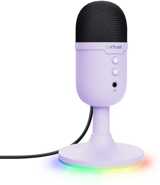 Mikrofon Trust GXT 234P Yunix USB Purple (TR25375) - obraz 5