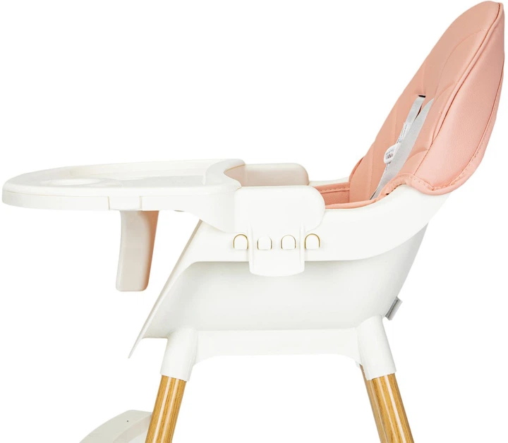 Стільчик для годування EcoToys 2 в 1 рожевий (HA-004 PINK) (5903769972203) - зображення 5