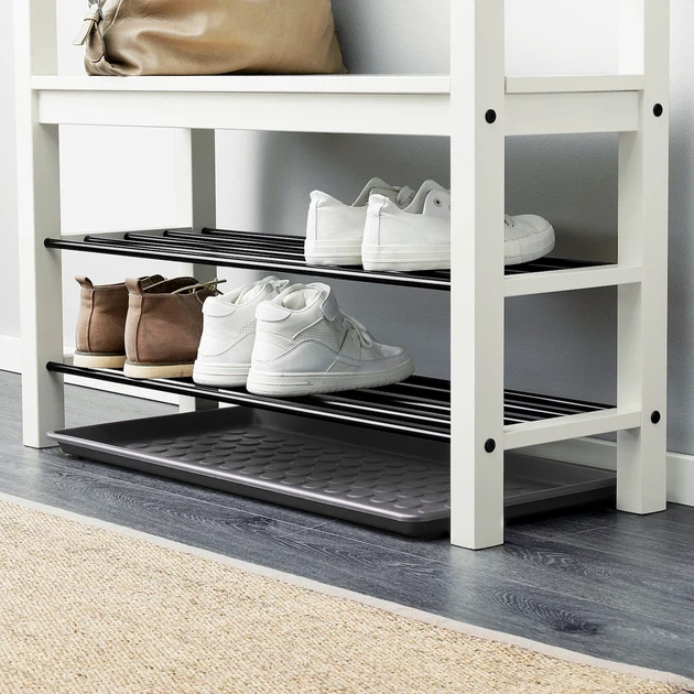 Коврик для обуви IKEA BAGGMUCK для дома / для улицы / серый 603.297.11 - Фото 2 Коврик для обуви IKEA BAGGMUCK для дома / для улицы / серый 603.297.11 - изображение 2