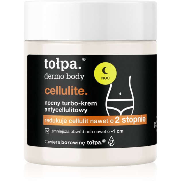 Krem do ciała Tolpa Dermo Body Cellulite na noc antycellulitowy 250 ml (5902719410031) - obraz 1