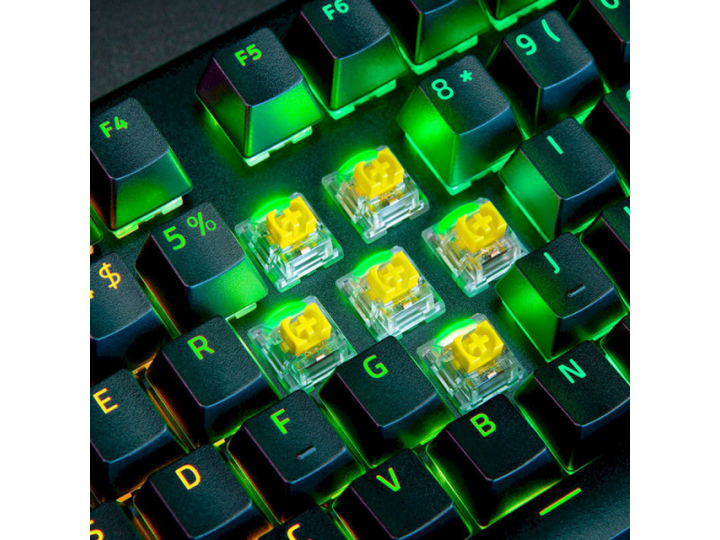 Клавіатура Razer BlackWidow V4 PRO Yellow Switch (RZ03-04681800-R3M1) - зображення 10