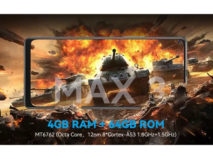 Смартфон CUBOT Max 3 4/64GB Black - Фото 3 Смартфон CUBOT Max 3 4/64GB Black - изображение 3