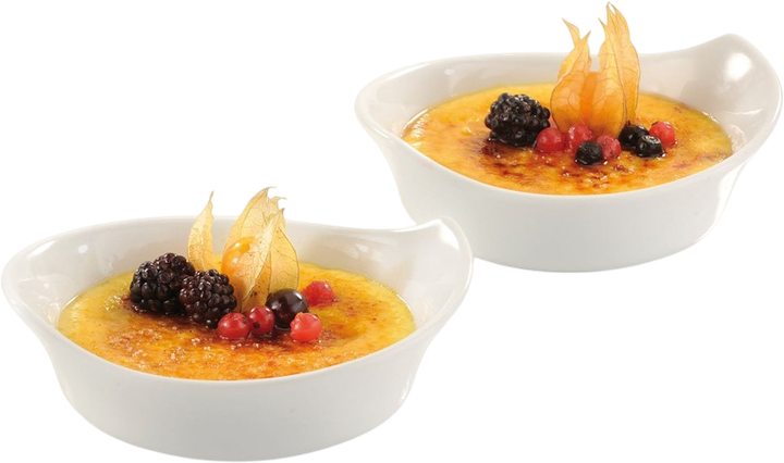 Zestaw miseczek do creme brulee Gefu Inspiria 2 szt (4006664353908) - obraz 1