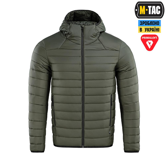 Куртка тактична M-Tac Stalker Gen.III Primaloft, розмір L, колір Чорний Олива - изображение 2