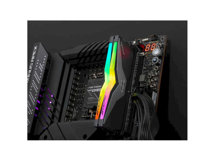 Пам'ять для настільних комп'ютерів OCPC 64 GB (2x32GB) DDR5 5200 MHz Pista Titanium/Silver (MMPT2K64GD552C40T) - изображение 8