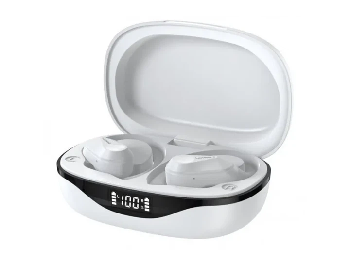 Навушники TWS Lenovo LP75 White - Фото 2 Навушники TWS Lenovo LP75 White - изображение 2
