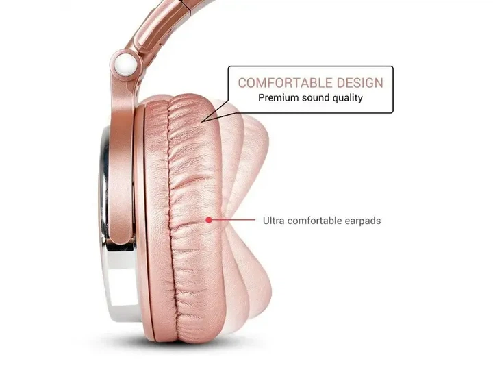 Навушники OneOdio Pro 10 rose gold - изображение 2