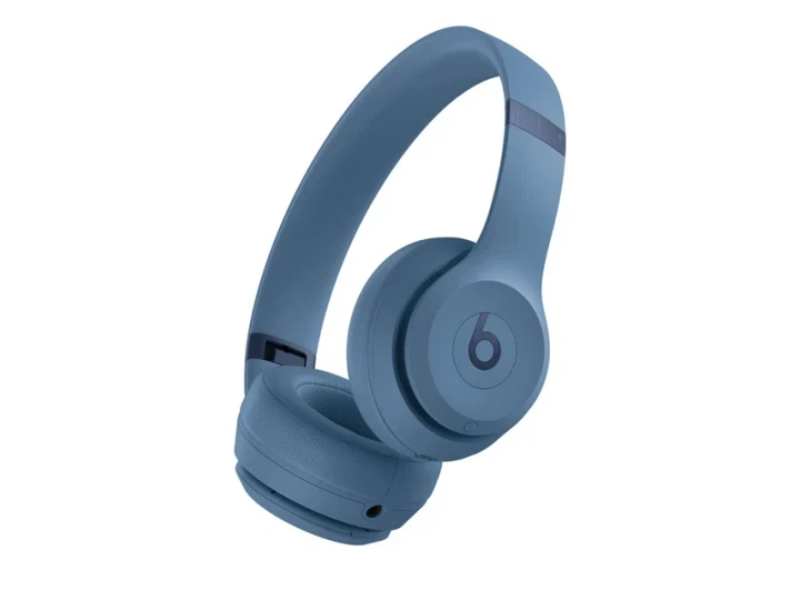 Навушники з мікрофоном Beats by Dr. Dre Solo 4 Slate Blue (MUW43) - Фото 2 Навушники з мікрофоном Beats by Dr. Dre Solo 4 Slate Blue (MUW43) - изображение 2
