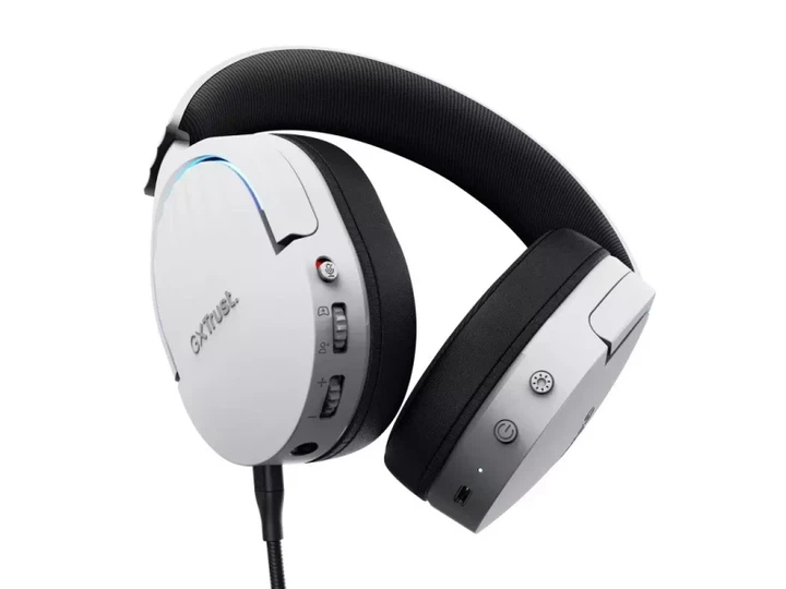 Навушники з мікрофоном Trust GXT491W Fayzo Wireless Headset White - Фото 4 Навушники з мікрофоном Trust GXT491W Fayzo Wireless Headset White - зображення 4