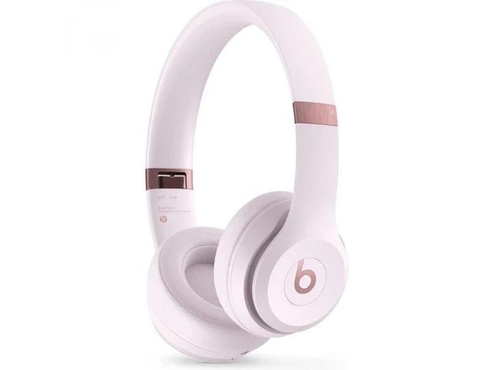 Навушники з мікрофоном Beats by Dr. Dre Solo 4 Cloud Pink (MUW33) - Фото 1 Навушники з мікрофоном Beats by Dr. Dre Solo 4 Cloud Pink (MUW33) - зображення 1