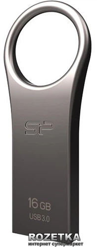 Silicon Power Jewel J80 16GB USB 3.0 Titanium (SP016GBUF3J80V1T) - зображення 3