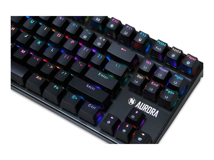 Клавіатура iBOX Aurora K2-R Blue Switch USB Black (IKGMK2R) - изображение 3