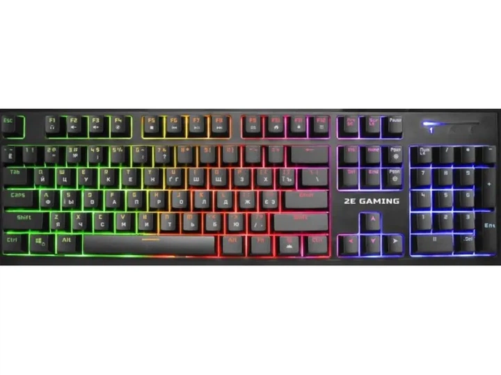 Клавіатура 2E Gaming KG325 LED USB Black Ukr (2e-KG325UB) - зображення 2