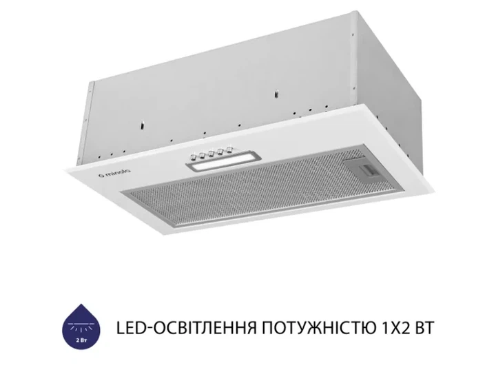 Витяжка Minola HBI 5614 WH 1000 LED - изображение 3