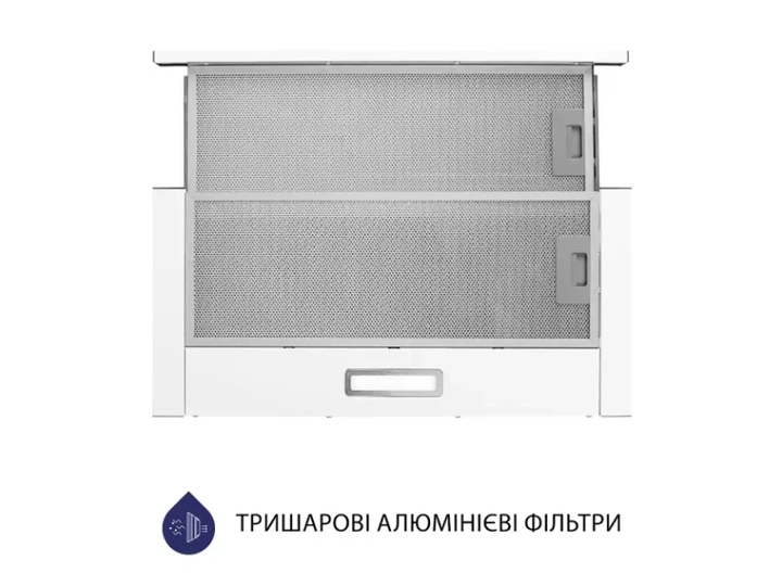 Витяжка Minola HTL 614 WH LED - изображение 3