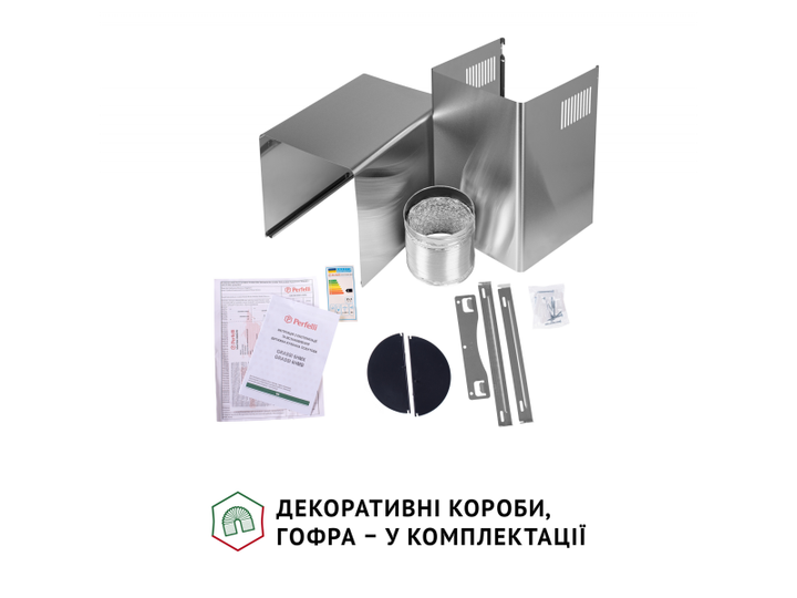 Витяжка Т-подібна Perfelli GRASSI 6HMX INOX - зображення 10