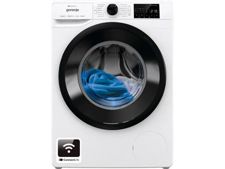 Пральна машина автоматична Gorenje WPNEI94A1SWIFI/UA - изображение 2