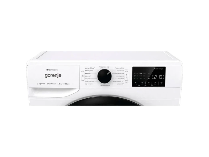 Пральна машина автоматична Gorenje WPNEI94A1SWIFI/UA - изображение 6
