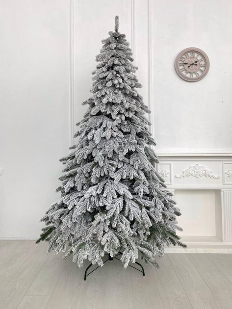 Искусственная елка литая заснеженная (1.50 м) Аляска из полипропилена ...