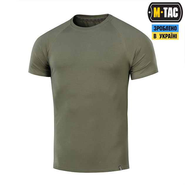 Футболка реглан M-Tac Light Olive (3XL) 93/7 80047038-3XL - зображення 1