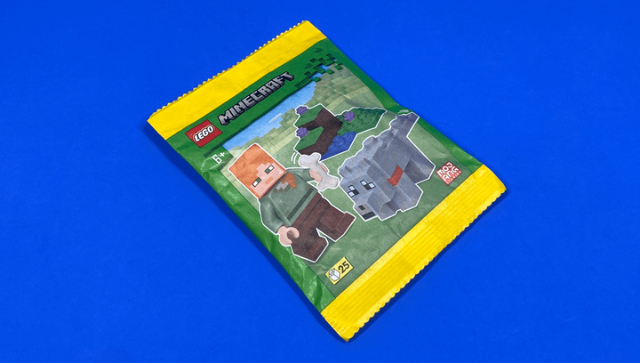 Конструктор Lego Фігурка Alex With Wolf Paper Bag Minecraft 662404 min017 - зображення 3