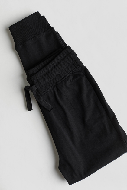 Спортивні брюки H&M пх10375 чорні 146 - Фото 2 Спортивні брюки H&M пх10375 чорні 146 - изображение 2