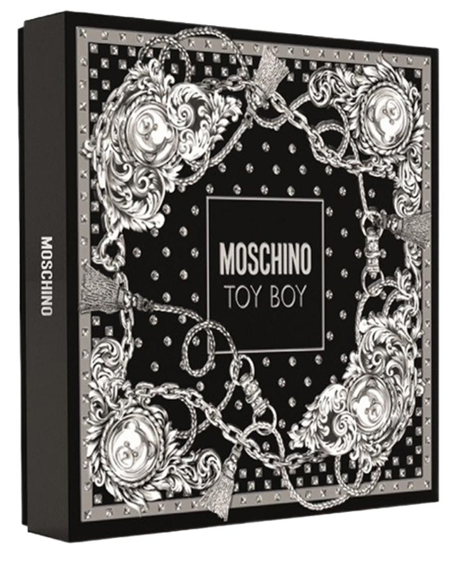 Zestaw męski Moschino Toy Boy Woda perfumowana 100 ml + Balsam po goleniu 100 ml + Żel pod prysznic 100 ml + Woda perfumowana 10 ml (8011003885701) - obraz 3