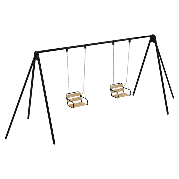 Качеля на 2 человека для детской площадки Kidigo Океан 400x190x240см - изображение 2