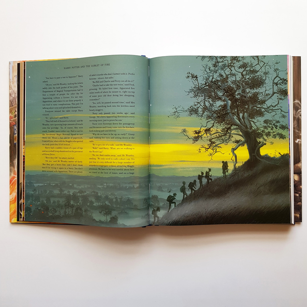 Книга Гарри Поттер и Бокал Огня. БОЛЬШОЕ ИЛЛЮСТРИРОВАННОЕ ИЗДАНИЕ (на ...