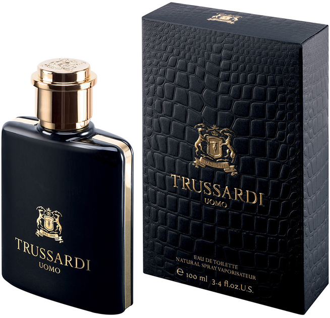 Zestaw męski Trussardi Uomo Woda toaletowa 100 ml + Żel pod prysznic 100 ml + Kosmetyczka (8059036000104) - obraz 2