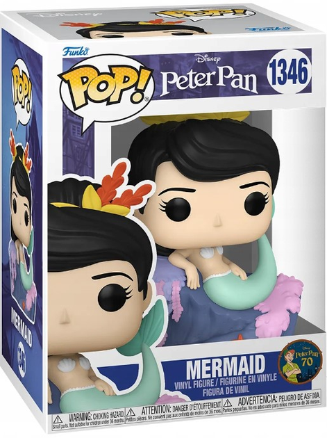 Figurka Funko Pop! Disney Peter Pan 70th Mermaid 1346 (5908305244486) - obraz 1