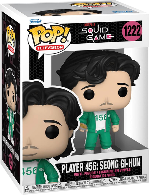 Фігурка Funko POP TV: Squid Game- Player 456:Seong Gi-hun (5908305237341) - зображення 1