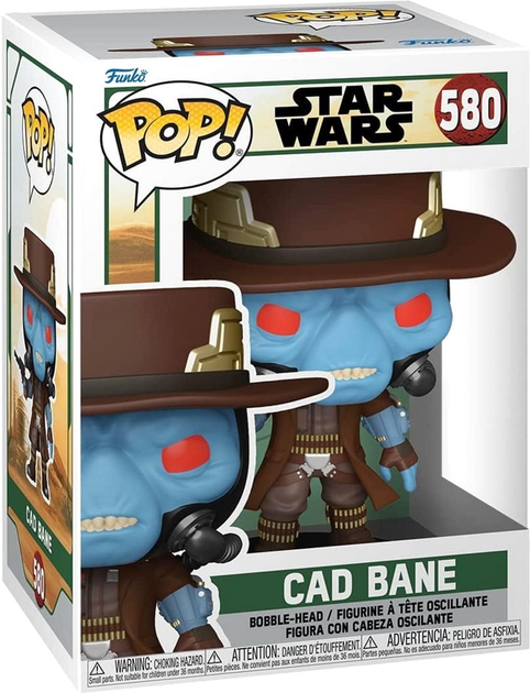 Figurka Funko POP Star Wars: BoBF- Cad Bane (5908305242659) - obraz 1