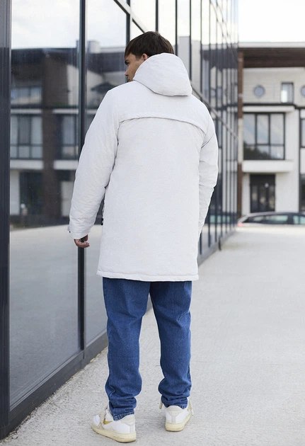 Зимова парка Staff st light gray melange XS - изображение 2