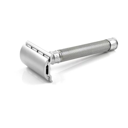 Бритва для гоління Т-подібна Edwin Jagger Safety Razor 3ONE6 Stainless Steel Knurled - изображение 2