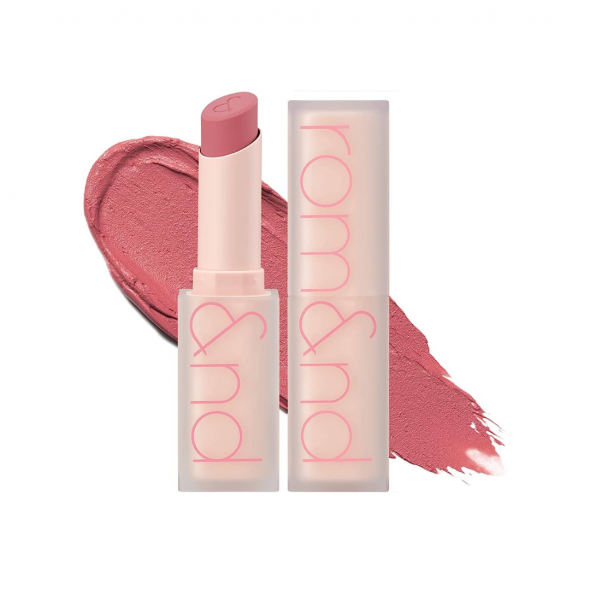 Помада в холодному нюдовому відтінку Rom&nd Zero Matte Lipstick No.10 Pink Sand, 3 г - Фото 1 Помада в холодному нюдовому відтінку Rom&nd Zero Matte Lipstick No.10 Pink Sand, 3 г - зображення 1