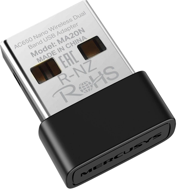 Wi-Fi адаптер Mercusys MA20N (6957939002053) - зображення 2