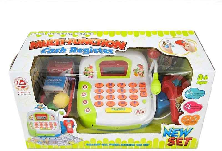 Касовий апарат Adar Cash Register з дисплеєм та аксесуарами (5901271460713) - зображення 1