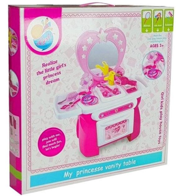 Toaletka LEAN Toys My Princess Vanity Table (5905214979652) - obraz 1