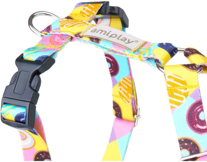 Szelki regulowane dla psa Amiplay BeHappy Guard XL Donut (5907563282827) - obraz 3